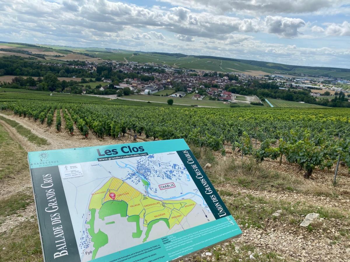 Le Cristallin Gite Plein Coeur De Chablis Exterior photo